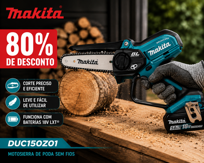 Motosserra Sem Fios Makita